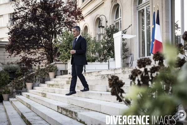 Gerald Darmanin, orientation et programmation du ministère de l Intérieur