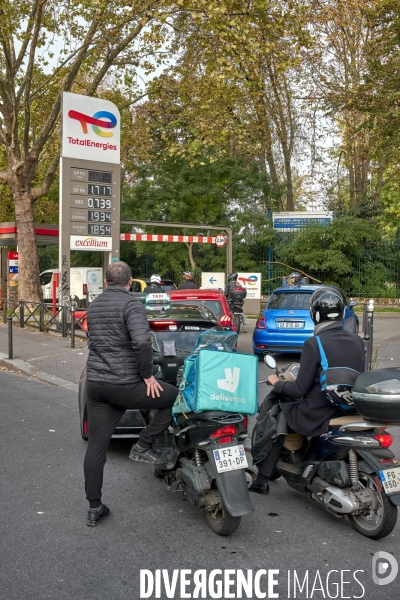 Stations Essence parisiennes