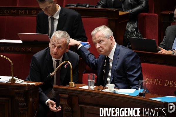 Assemblee nationale / Examen du projet de loi de finances 2023 2027