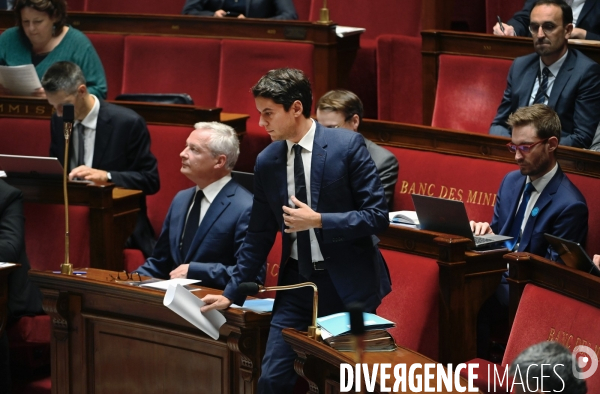 Assemblee nationale / Examen du projet de loi de finances 2023 2027