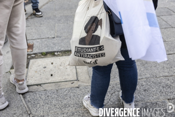 Manifestation des Sans-Facs de Nanterre