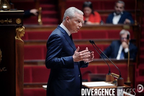 Assemblee nationale / Examen du projet de loi de finances 2023 2027