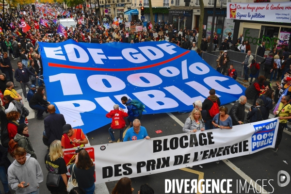 Marche contre la vie chère et l inaction climatique