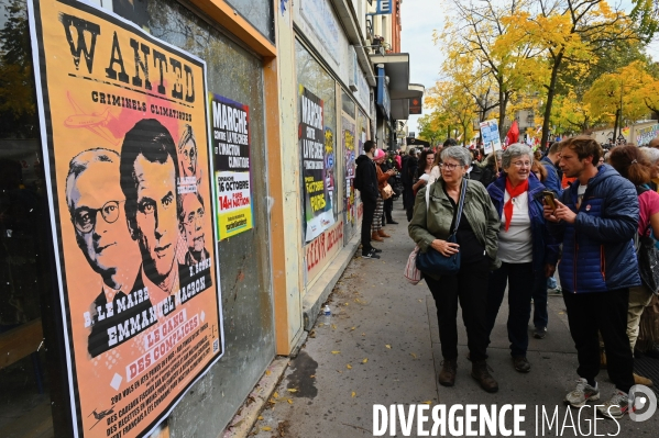 Marche contre la vie chère et l inaction climatique