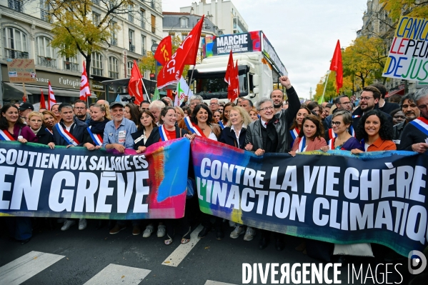 Marche contre la vie chère et l inaction climatique