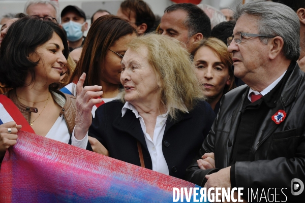 Marche contre la vie chère et l inaction climatique