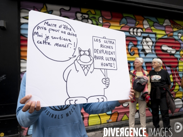 Marche contre la vie chère. Paris