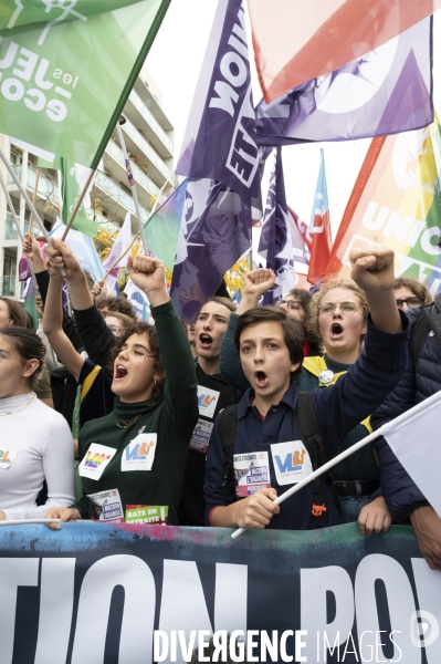 Marche contre la vie chère. Paris