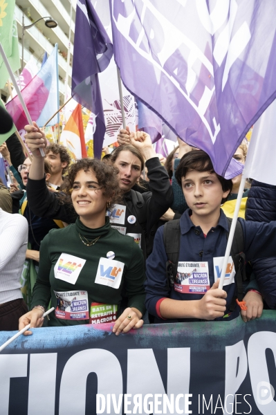 Marche contre la vie chère. Paris