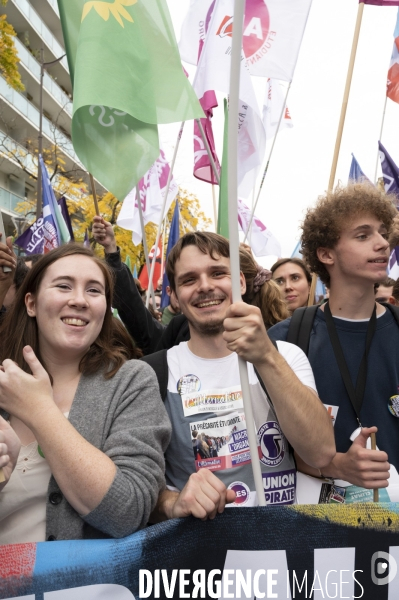 Marche contre la vie chère. Paris