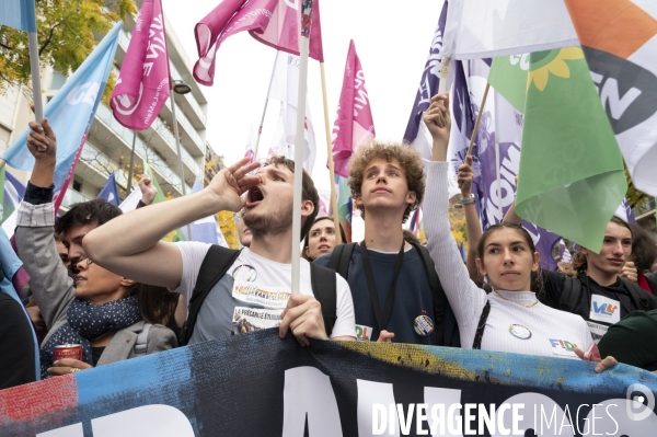 Marche contre la vie chère. Paris