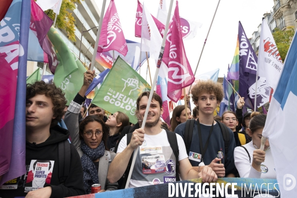 Marche contre la vie chère. Paris