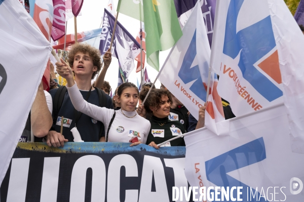 Marche contre la vie chère. Paris