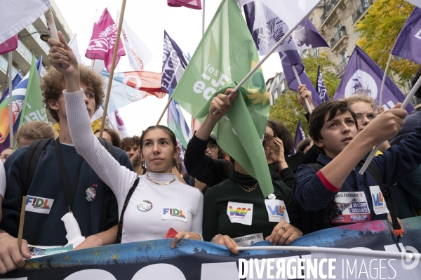 Marche contre la vie chère. Paris