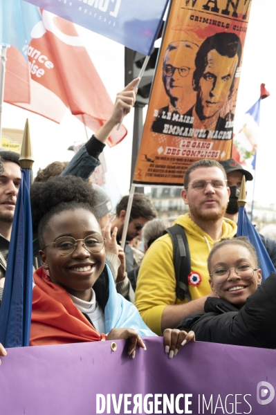 Marche contre la vie chère. Paris