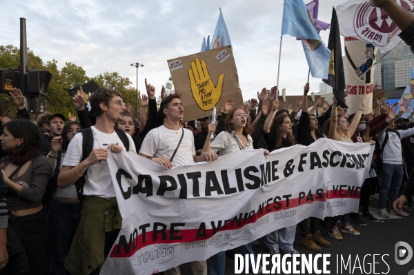 Marche contre la vie chère. Paris