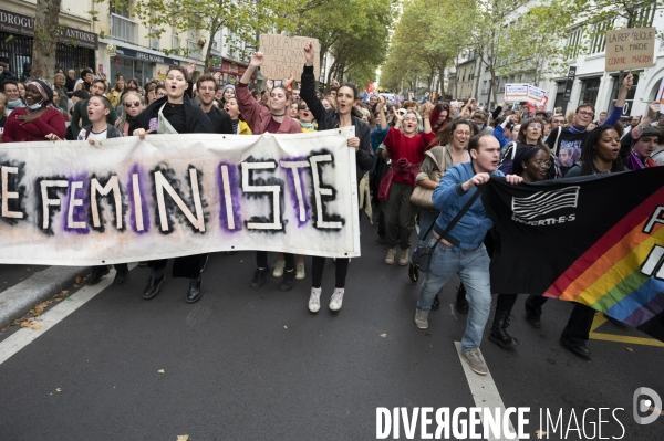 Marche contre la vie chère. Paris