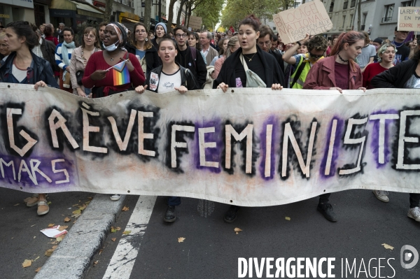 Marche contre la vie chère. Paris