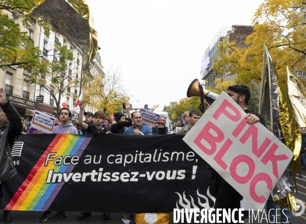 Marche contre la vie chère. Paris