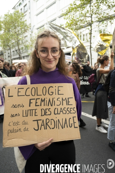 Marche contre la vie chère. Paris