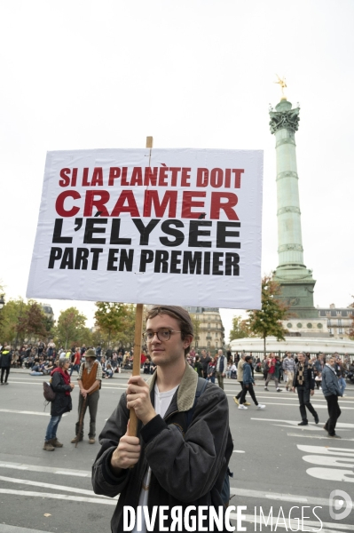 Marche contre la vie chère. Paris