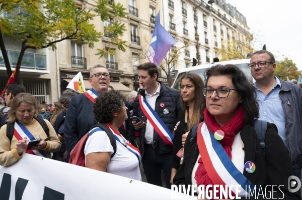 Marche contre la vie chère. Paris