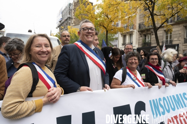 Marche contre la vie chère. Paris