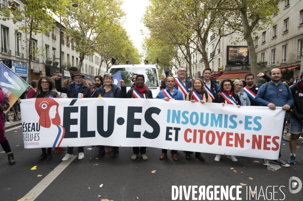 Marche contre la vie chère. Paris