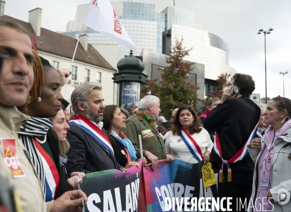 Marche contre la vie chère. Paris