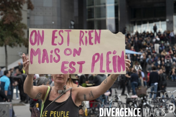 Marche contre la vie chère. Paris