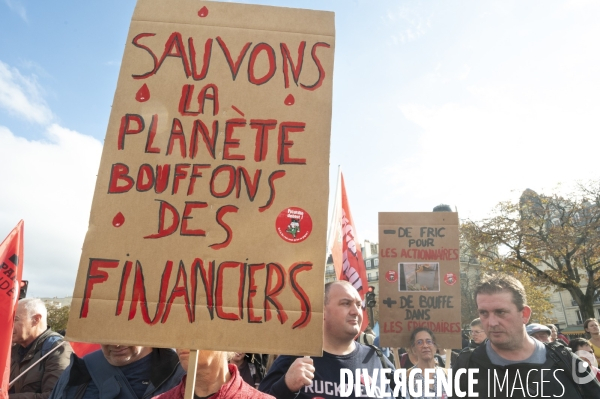 Marche contre la vie chère. Paris