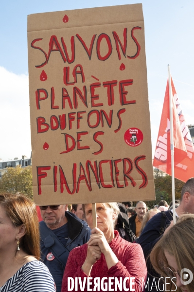 Marche contre la vie chère. Paris