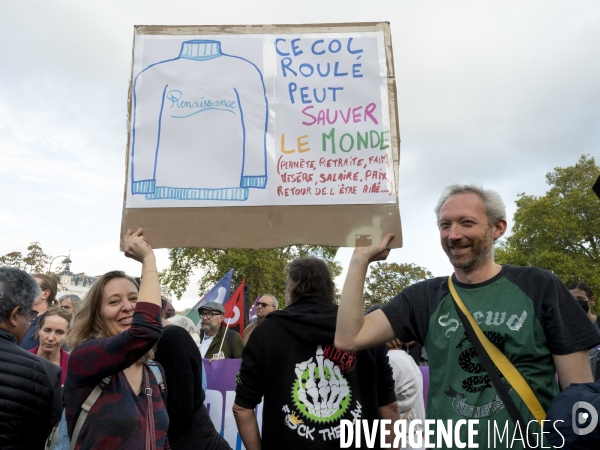 Marche contre la vie chère. Paris