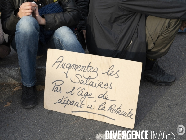 Marche contre la vie chère. Paris