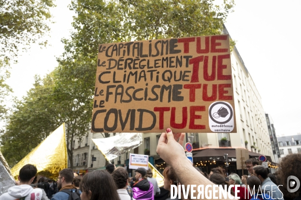 Marche contre la vie chère. Paris