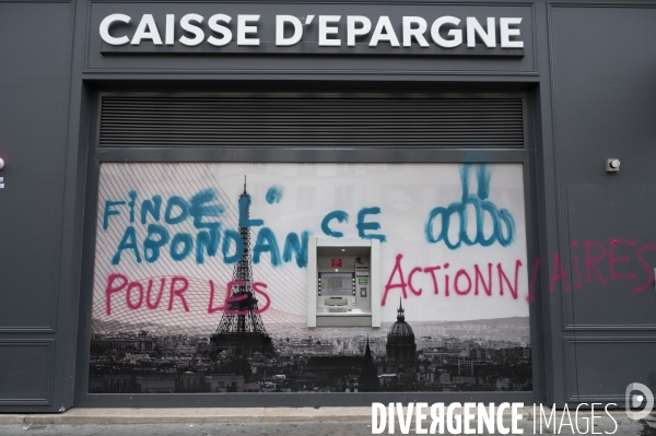Marche contre la vie chère. Paris