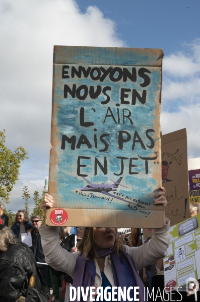 Marche contre la vie chère. Paris