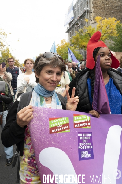 Marche contre la vie chère. Paris