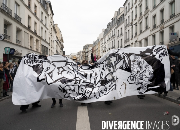 Marche contre la vie chère. Paris