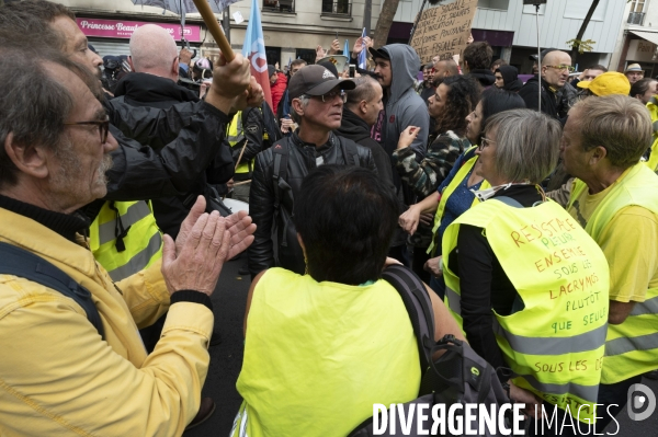 Marche contre la vie chère. Paris