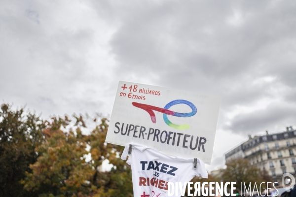 Marche contre la vie chère et l inaction climatique