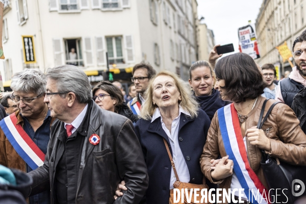 Marche contre la vie chère et l inaction climatique