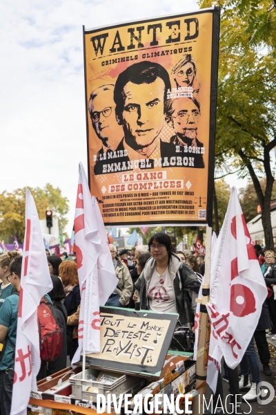 Marche contre la vie chère et l inaction climatique