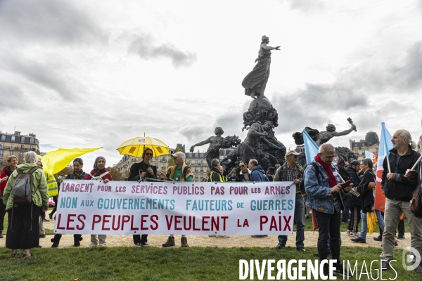 Marche contre la vie chère et l inaction climatique