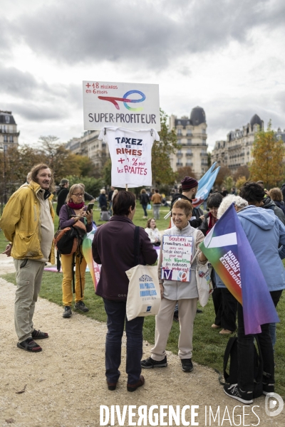 Marche contre la vie chère et l inaction climatique