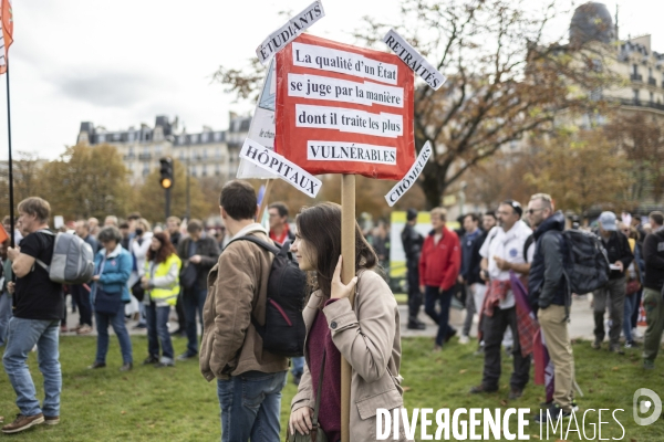 Marche contre la vie chère et l inaction climatique