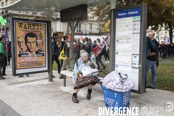 Marche contre la vie chère et l inaction climatique
