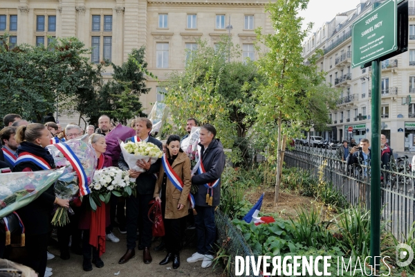 La nupes rend hommage à samuel paty