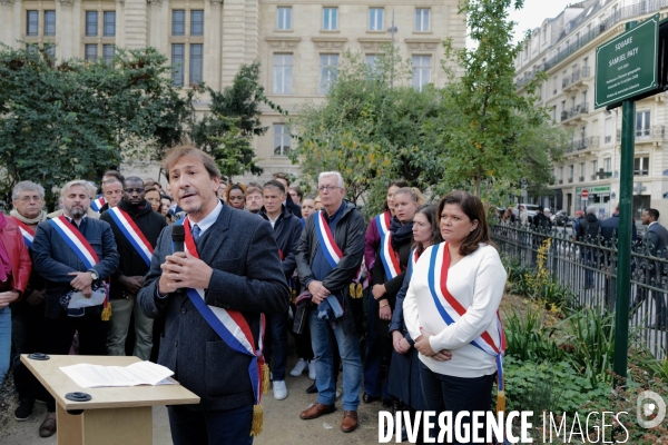 La nupes rend hommage à samuel paty