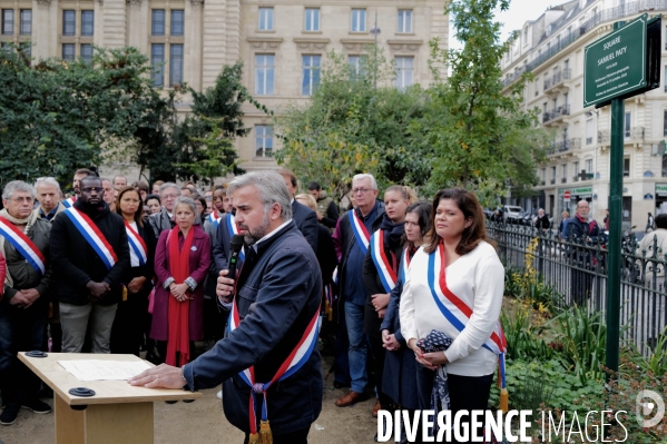 La nupes rend hommage à samuel paty